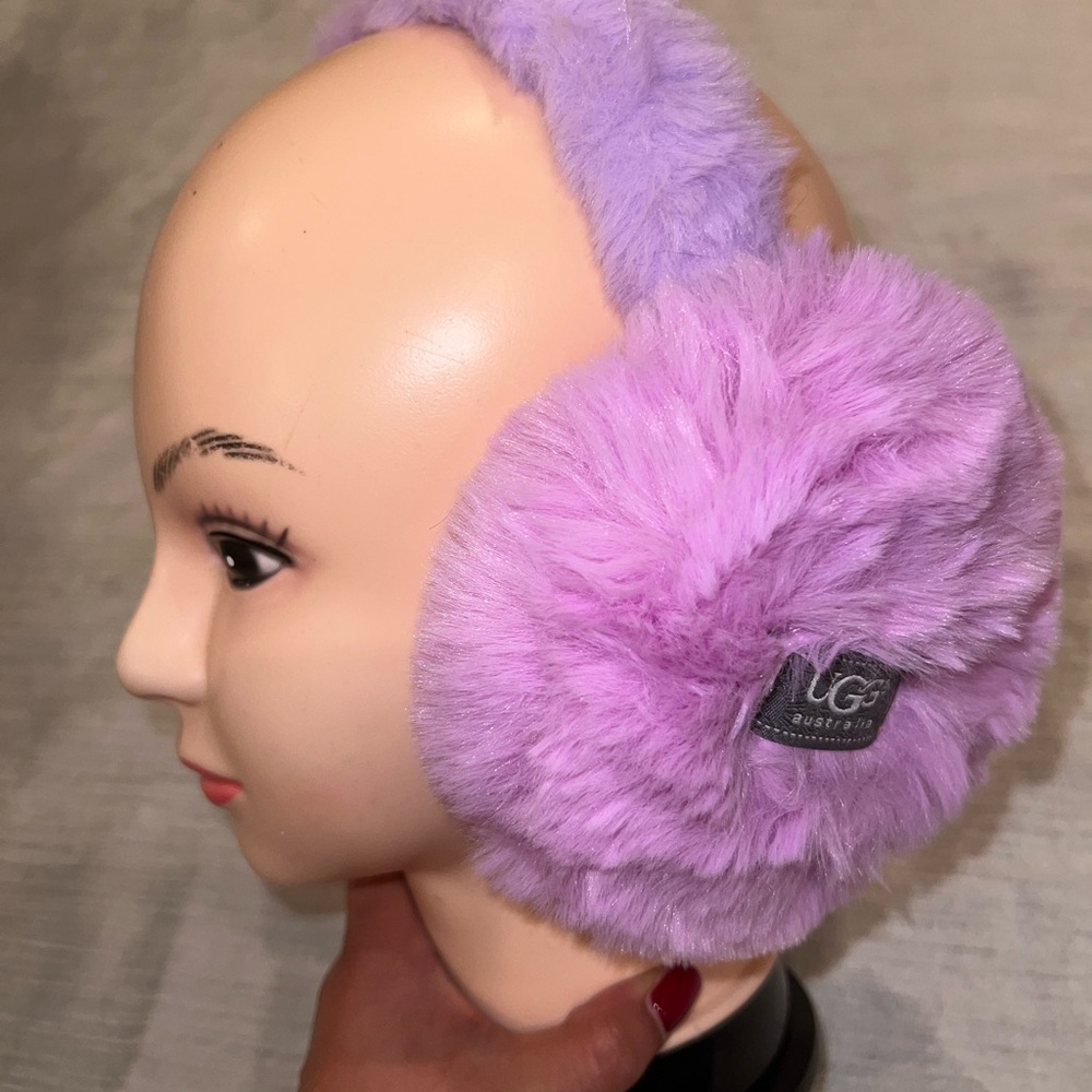UGG Lavender Fluffy Earmuffs